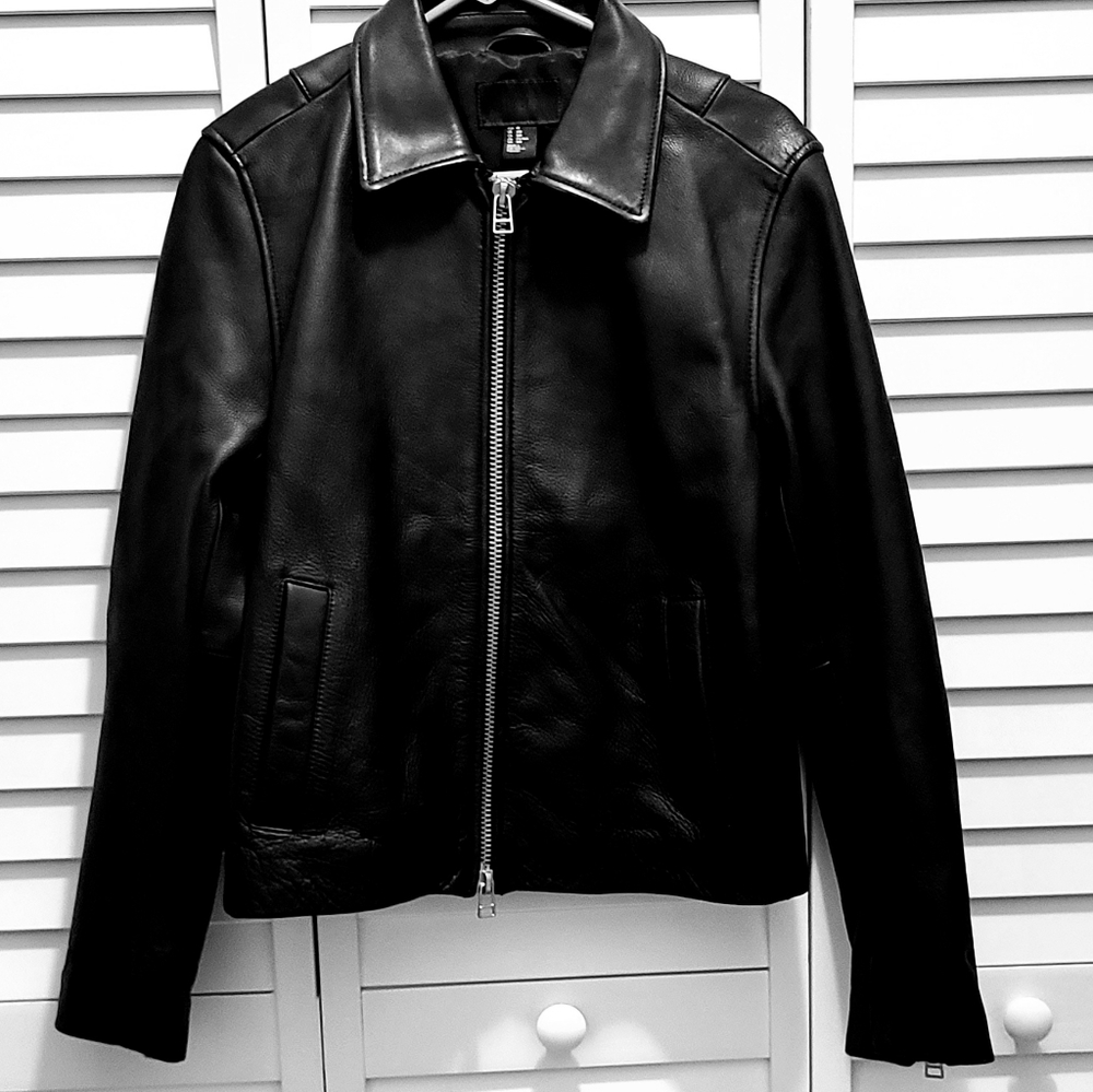 H&M Real Leather Jacket